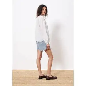 FRNCH Celena White Shirt